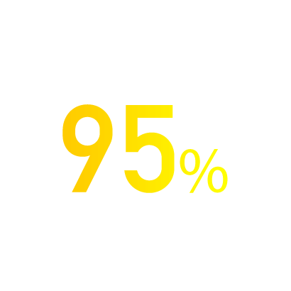 95%